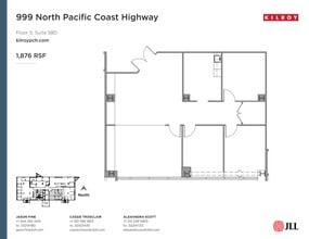 999 N Pacific Coast Hwy, El Segundo, CA à louer Plan de site– Image 1 sur 1