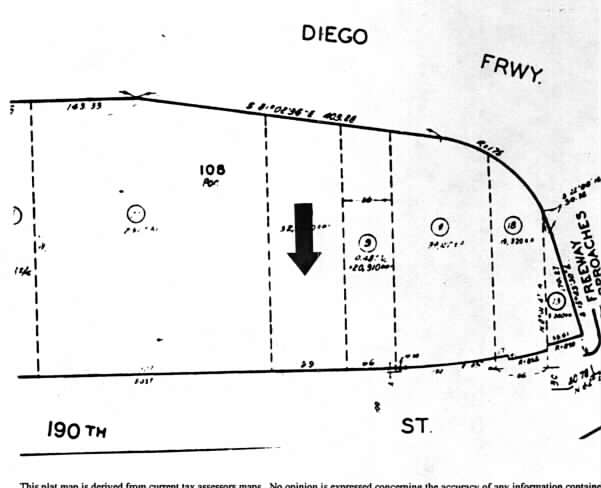 1009-1017 W 190th St, Gardena, CA à louer - Plan cadastral – Image 3 sur 3