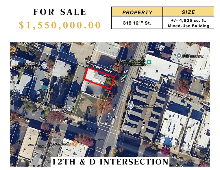 318 12th St, Sacramento, CA à vendre - Photo de l’immeuble – Image 2 sur 13