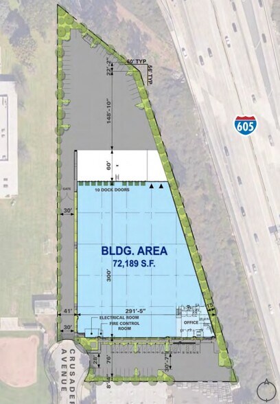 17600 Crusader Ave, Cerritos, CA à vendre - Plan de site – Image 2 sur 3