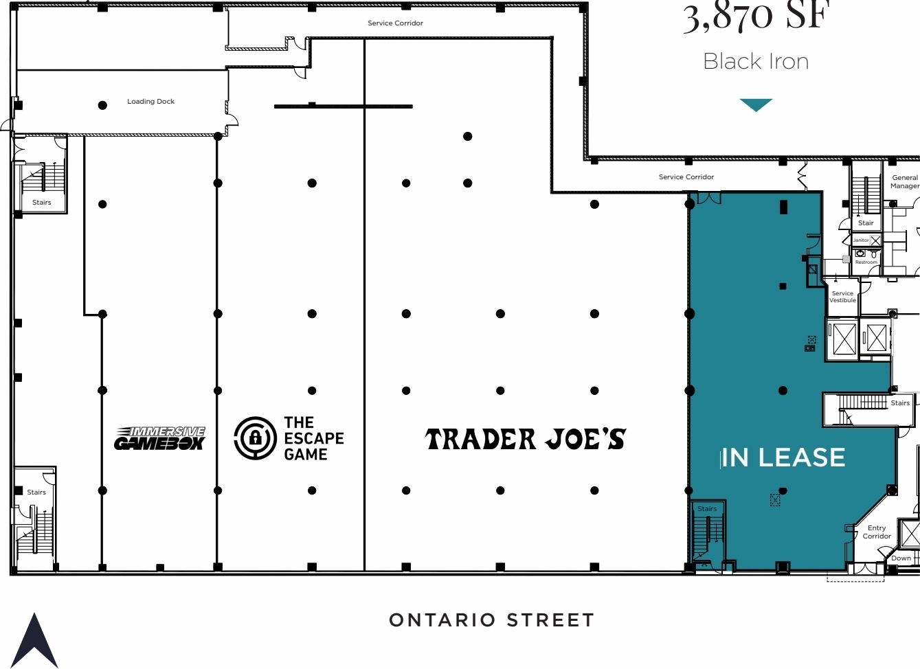 630 N Rush St, Chicago, IL à louer Plan d’étage– Image 1 sur 1