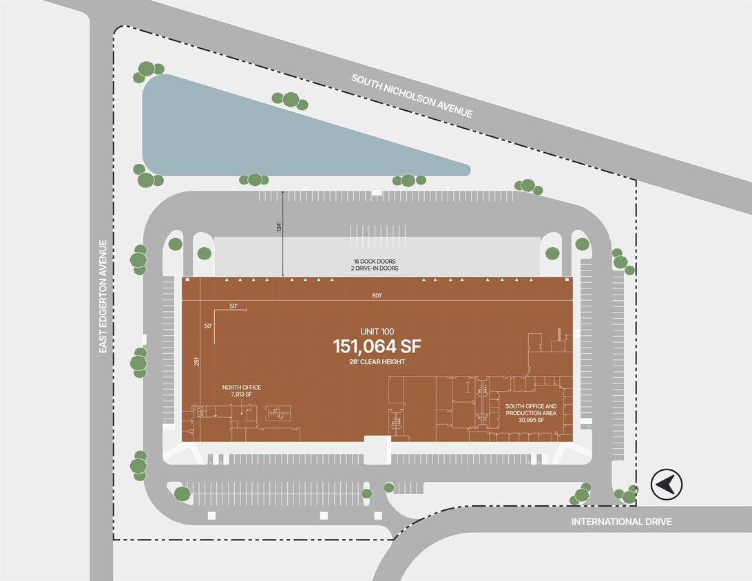 5150 International Dr, Cudahy, WI à louer Plan de site– Image 1 sur 1
