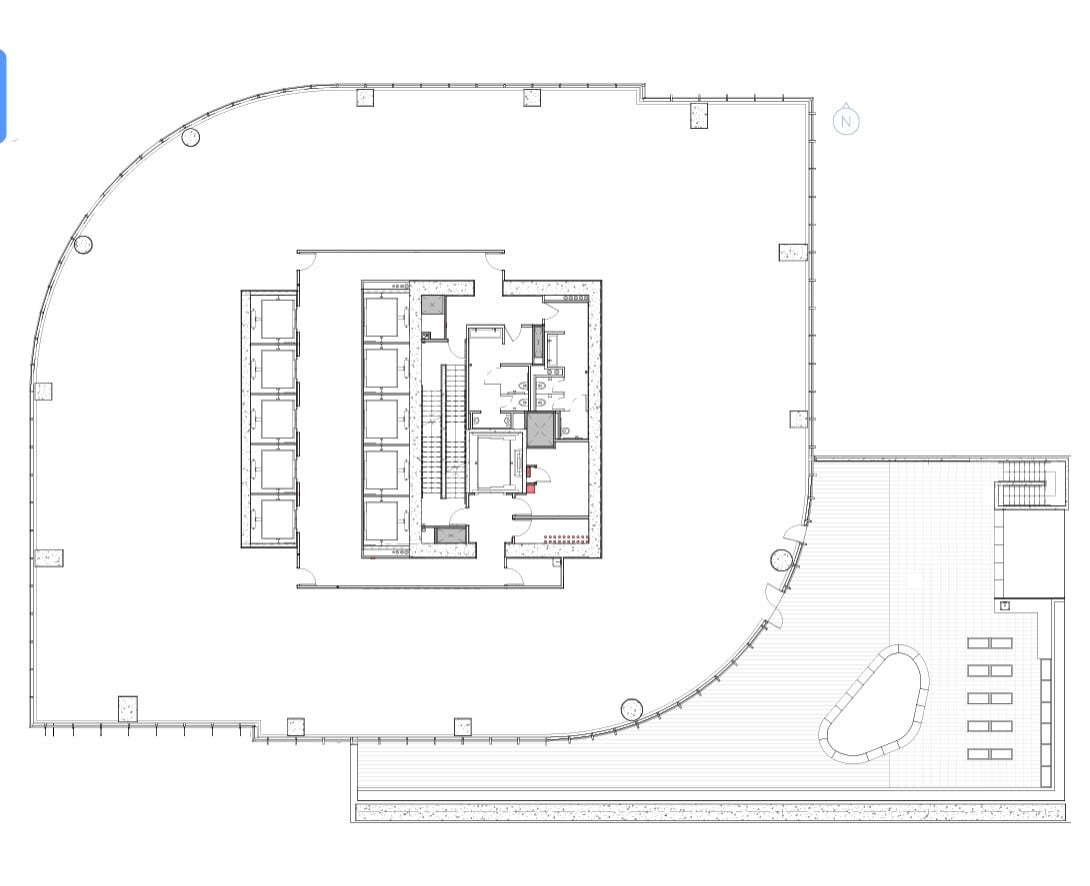 1090 W Pender St, Vancouver, BC à louer Plan d’étage– Image 1 sur 1
