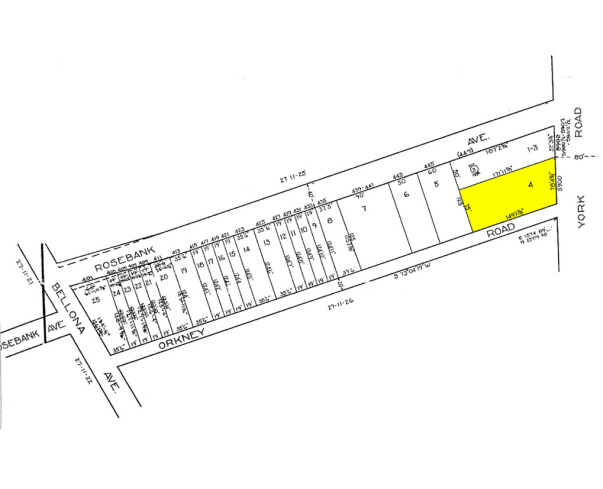 5900 York Rd, Baltimore, MD à louer - Plan cadastral – Image 2 sur 9