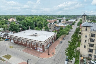 521 W Western Ave, Muskegon, MI - VUE AÉRIENNE  vue de carte