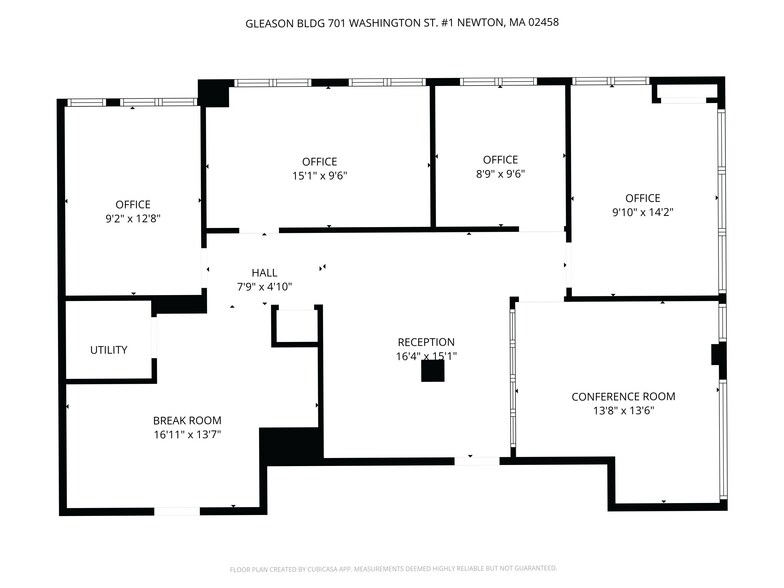 701 Washington St, Newton, MA à louer - Plan d’étage – Image 2 sur 14