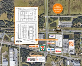 1625-1636 S Poinciana Blvd, Kissimmee, FL - VUE AÉRIENNE  vue de carte