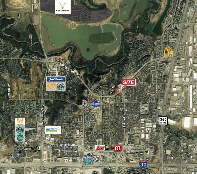 1971 NE Green Oaks Blvd, Arlington, TX à vendre - Aérien – Image 2 sur 4