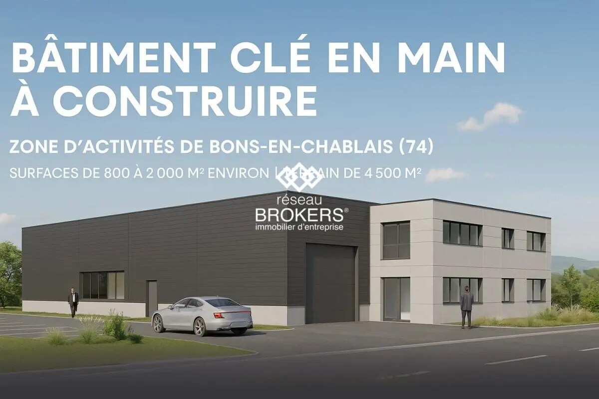 Industriel/Logistique dans Bons-en-Chablais à vendre Photo de l’immeuble– Image 1 sur 2