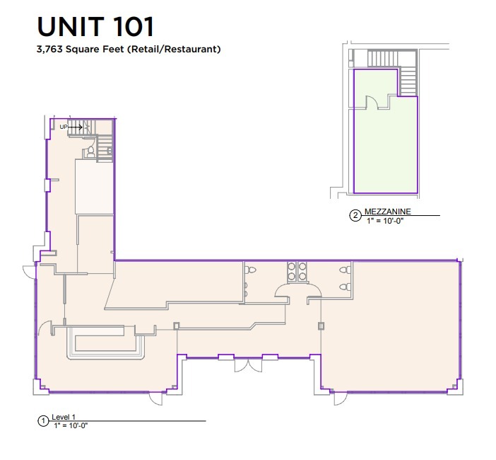 2300 Lehigh Ave, Glenview, IL à louer Plan d’étage– Image 1 sur 1