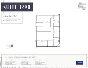 330 N Brand Blvd, Glendale, CA à louer Plan d’étage– Image 1 sur 1