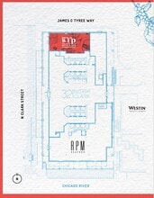 321 N Clark St, Chicago, IL à louer Plan d’étage– Image 1 sur 1