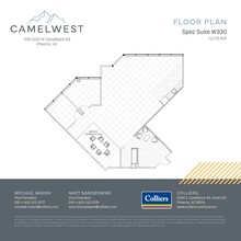 2001 W Camelback Rd, Phoenix, AZ à louer Plan d’étage– Image 1 sur 1