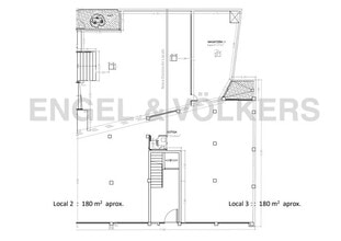 Local commercial dans Santa Coloma de Gramenet, Barcelona à louer Plan d’étage type– Image 2 sur 2