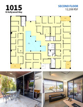 1015 N Hollywood Way, Burbank, CA à louer Plan d’étage– Image 1 sur 3