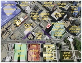 1439 Court Pl, Denver, CO à louer Plan de site– Image 2 sur 4