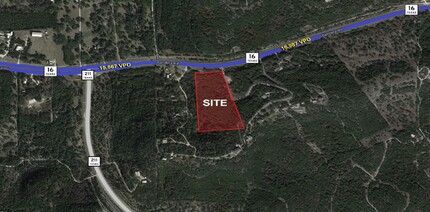 19057 N State Hwy 16, Helotes, TX - VUE AÉRIENNE  vue de carte
