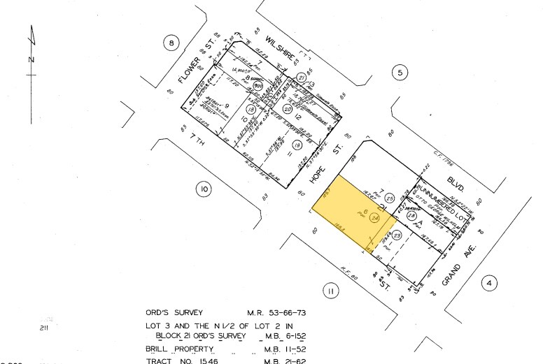 617 W 7th St, Los Angeles, CA à louer - Plan cadastral – Image 2 sur 33