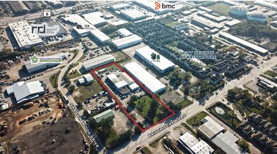 1640 Brittmoore Rd, Houston, TX - Vue aérienne  vue de carte