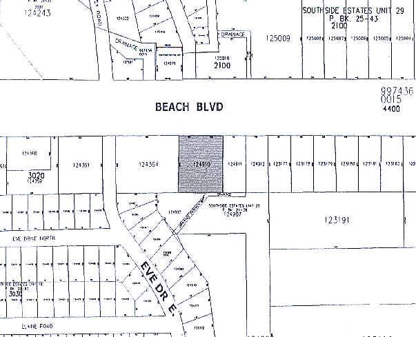 9944 Beach Blvd, Jacksonville, FL à louer - Plan cadastral – Image 2 sur 2