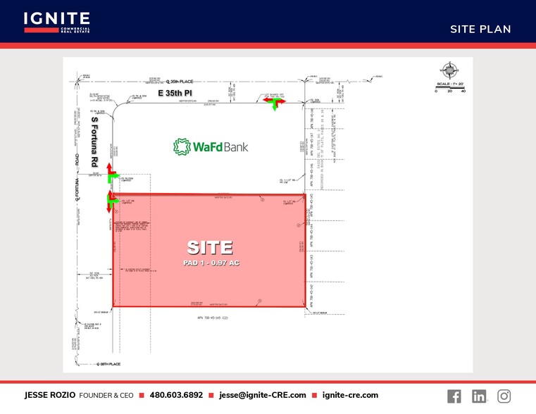 NWC Fortuna Rd & 35th, Yuma, AZ à louer - Plan de site – Image 3 sur 5