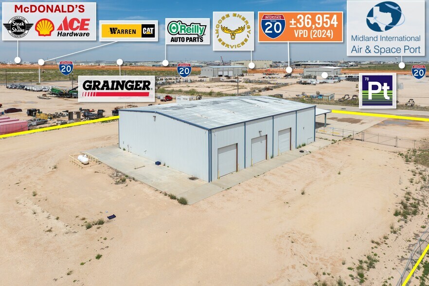 9215 W County Road 127, Midland, TX à vendre - Photo principale – Image 1 sur 24