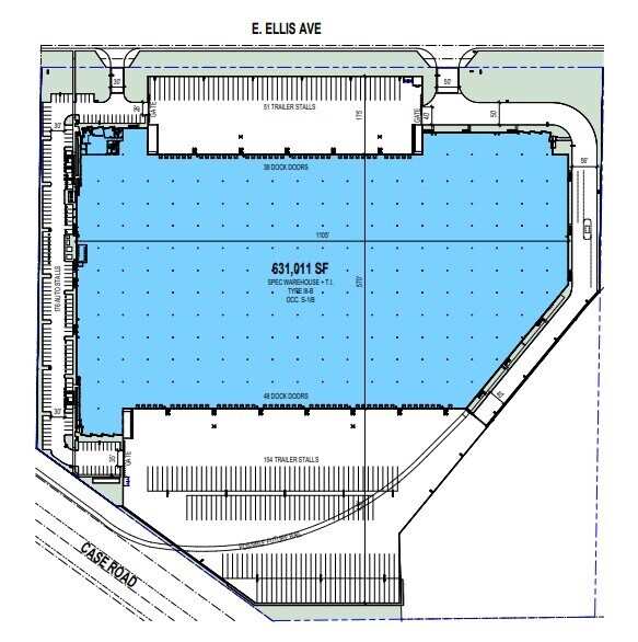 409 E Ellis Ave, Perris, CA à vendre - Plan de site – Image 3 sur 4