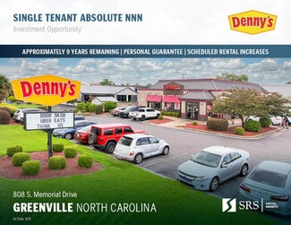Plus de détails pour 808 S Memorial Dr, Greenville, NC - Local commercial à vendre