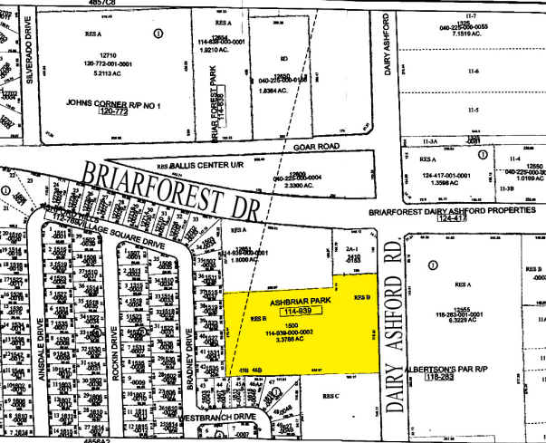 1500 S Dairy Ashford Rd, Houston, TX à louer - Plan cadastral – Image 2 sur 36