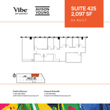 1391 N Speer Blvd, Denver, CO à louer Plan d’étage– Image 1 sur 2