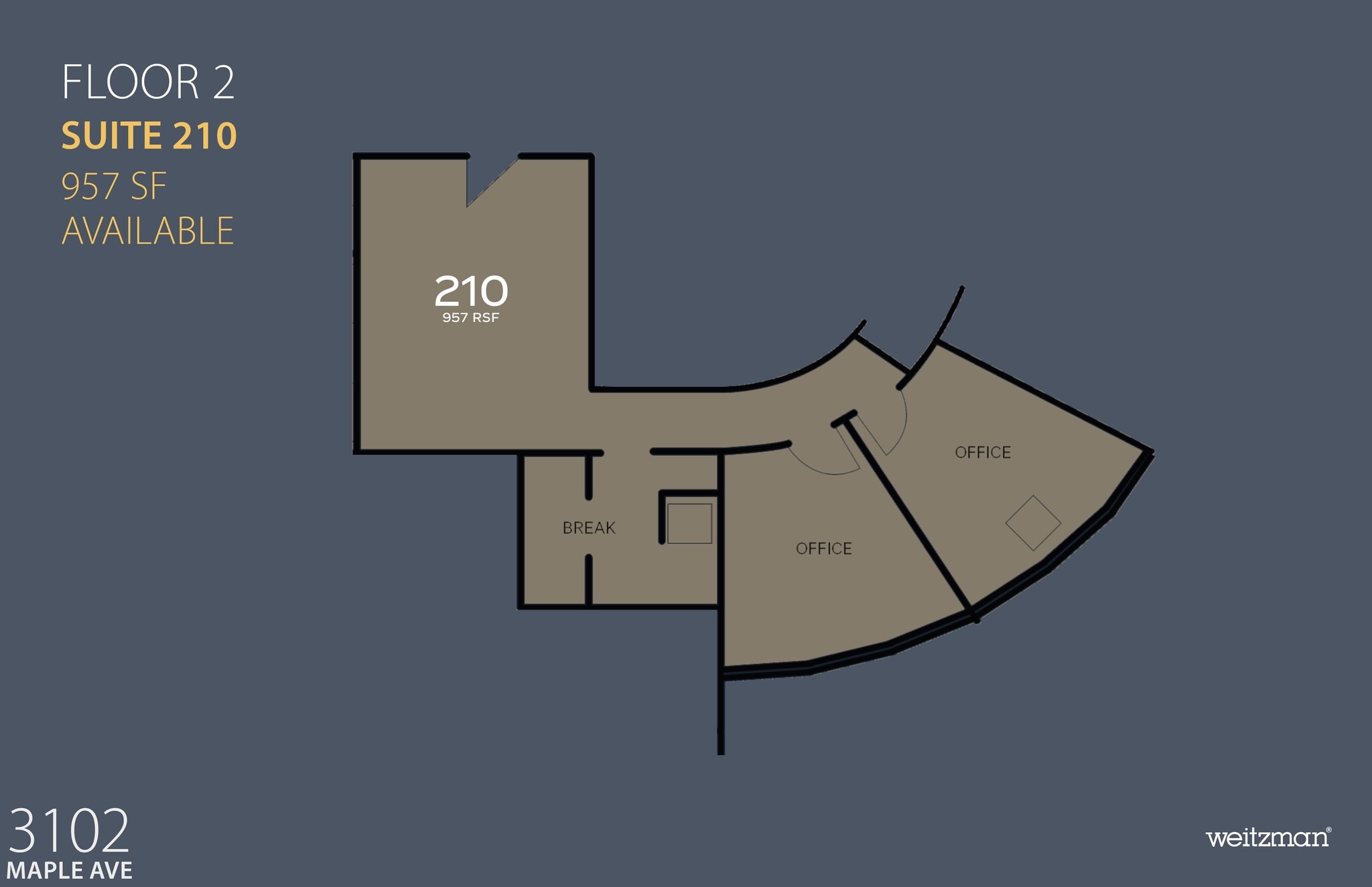 3102 Maple Ave, Dallas, TX à louer Plan de site– Image 1 sur 1