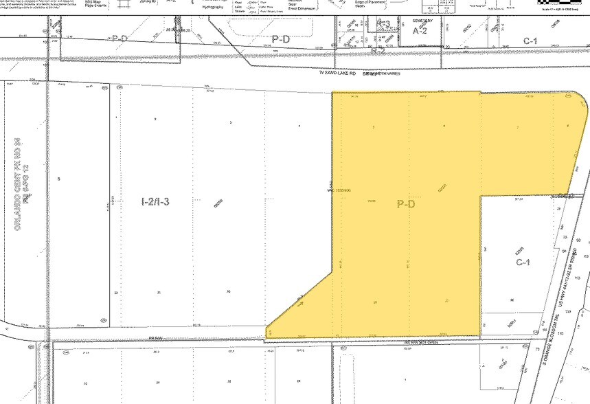 1700 Sand Lake Rd, Orlando, FL à louer - Plan cadastral – Image 2 sur 7
