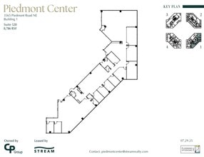 3495 Piedmont Rd NE, Atlanta, GA à louer Plan d’étage– Image 1 sur 1
