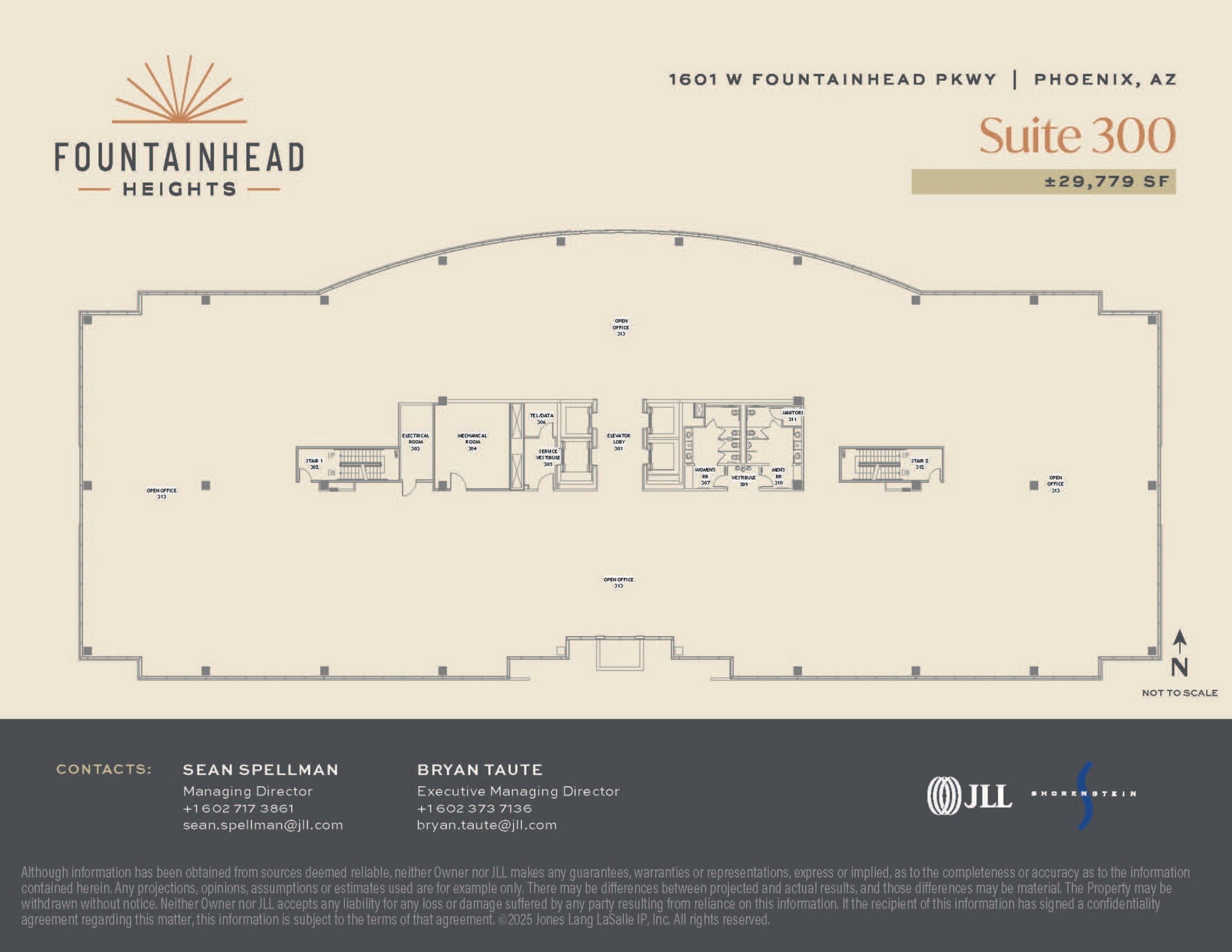 1601 W Fountainhead Pky, Tempe, AZ à louer Plan d’étage– Image 1 sur 1