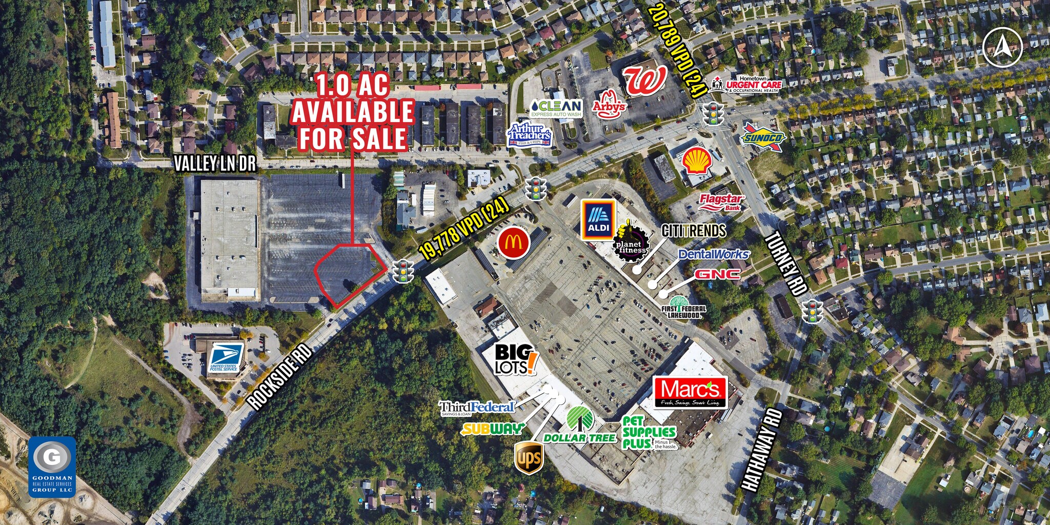 Rockside Rd, Garfield Heights, OH à vendre Aérien– Image 1 sur 3