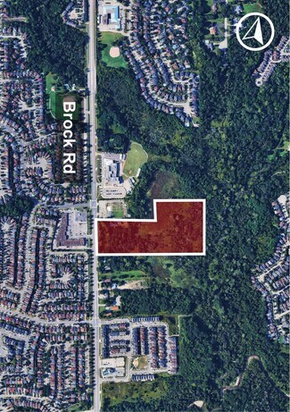 Plus de détails pour 2205-2207 Brock Rd, Pickering, ON - Terrain à vendre