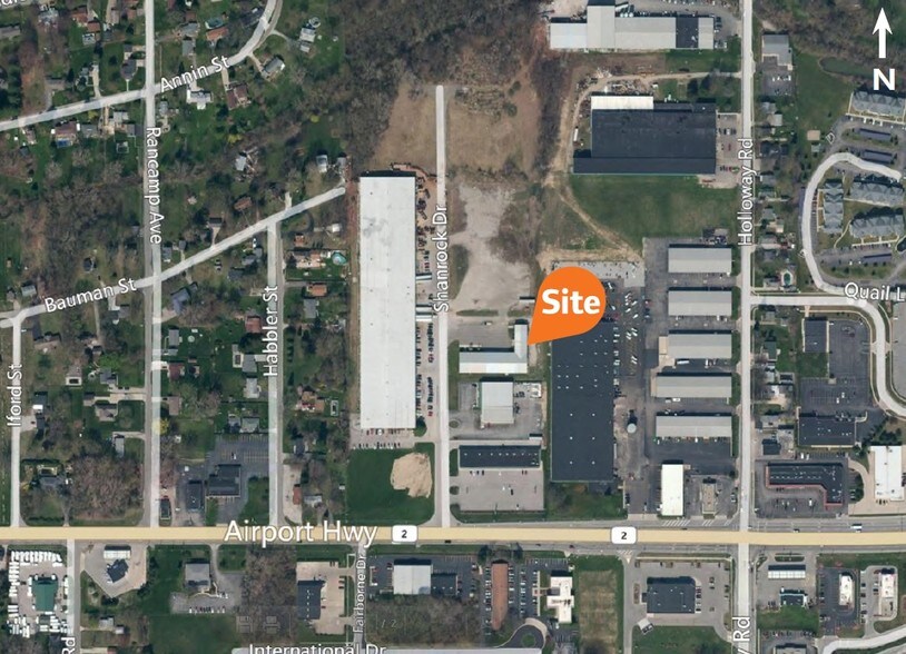 1605 Shanrock Dr, Holland, OH à louer - Aérien – Image 2 sur 4