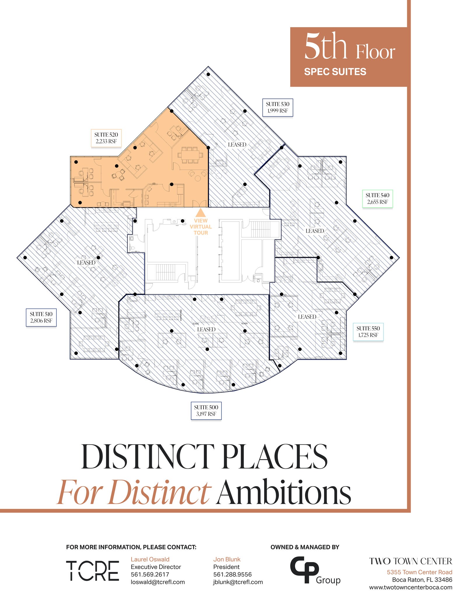 5355 Town Center Rd, Boca Raton, FL à louer Plan de site– Image 1 sur 1