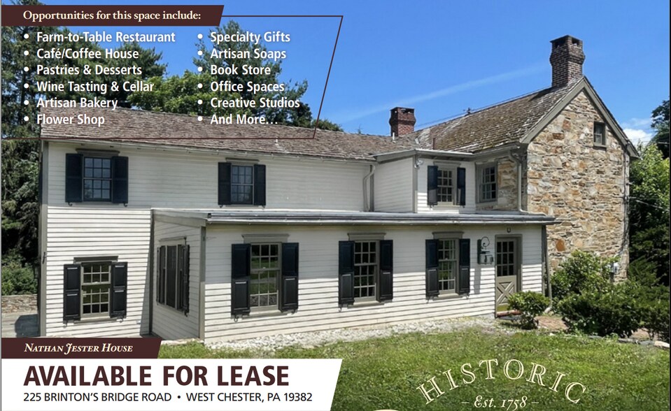 225 Brintons Bridge Rd, West Chester, PA à louer - Photo principale – Image 1 sur 1