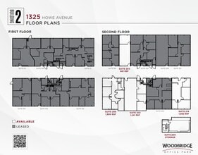 1321 Howe Ave, Sacramento, CA à louer Plan d’étage– Image 1 sur 1