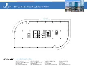 3010 Lyndon B Johnson Fwy, Dallas, TX à louer Plan d’étage– Image 2 sur 2