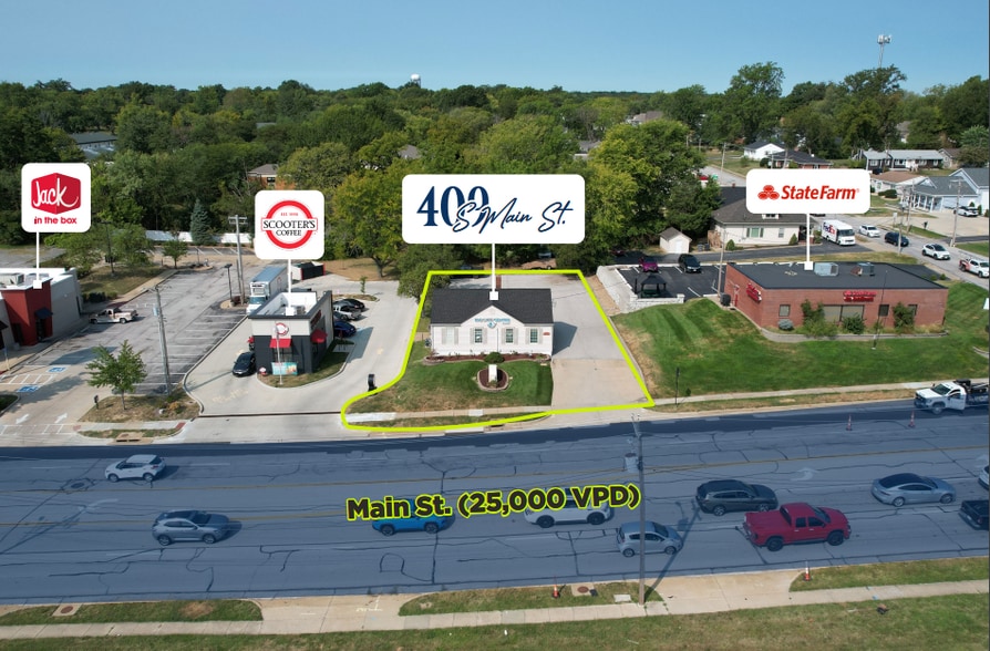 409 S Main St, O'Fallon, MO à louer - Photo principale – Image 1 sur 12