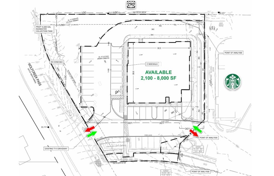 7027 W Highway 290, Austin, TX à louer - Plan de site – Image 2 sur 6