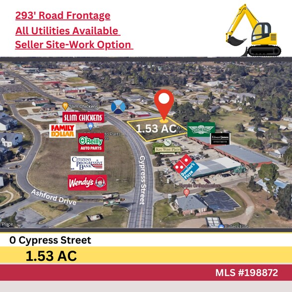 0 Cypress St, West Monroe, LA à vendre - Photo de l’immeuble – Image 2 sur 3