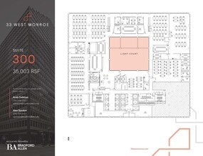 33 W Monroe St, Chicago, IL à louer Plan d’étage– Image 1 sur 1