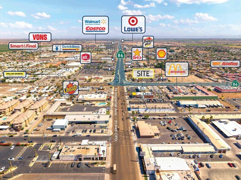 1497 Adams Ave, El Centro, CA à louer - Photo de l’immeuble – Image 3 sur 5