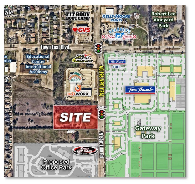3405 N Belt Line Rd, Sunnyvale, TX à vendre - Photo de l’immeuble – Image 1 sur 2