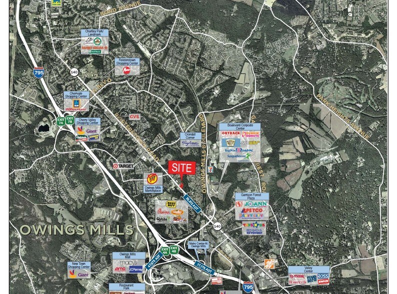10809 Reisterstown Rd, Owings Mills, MD à louer - Aérien – Image 2 sur 2