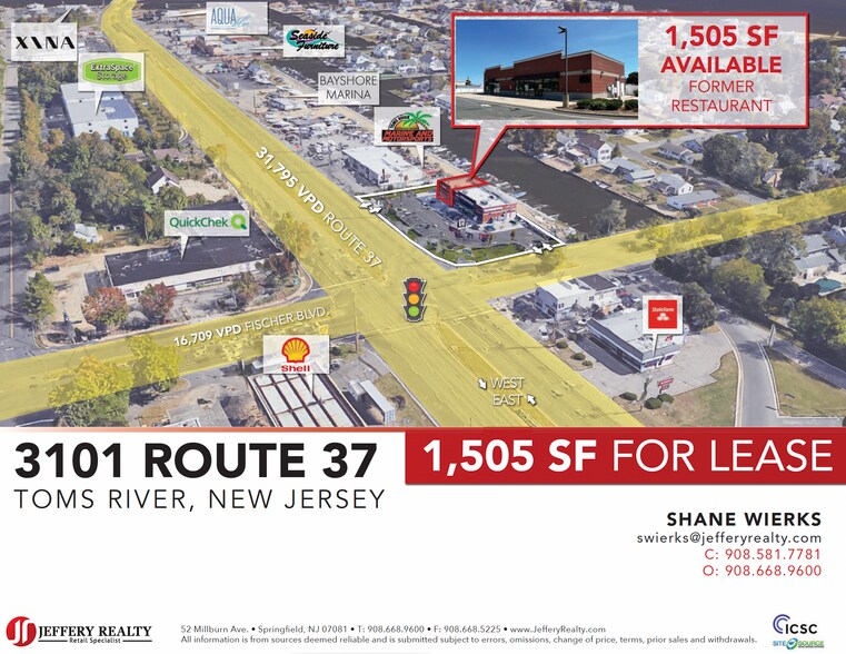 3101 Route 37 E, Toms River, NJ à louer - Photo de l’immeuble – Image 1 sur 1