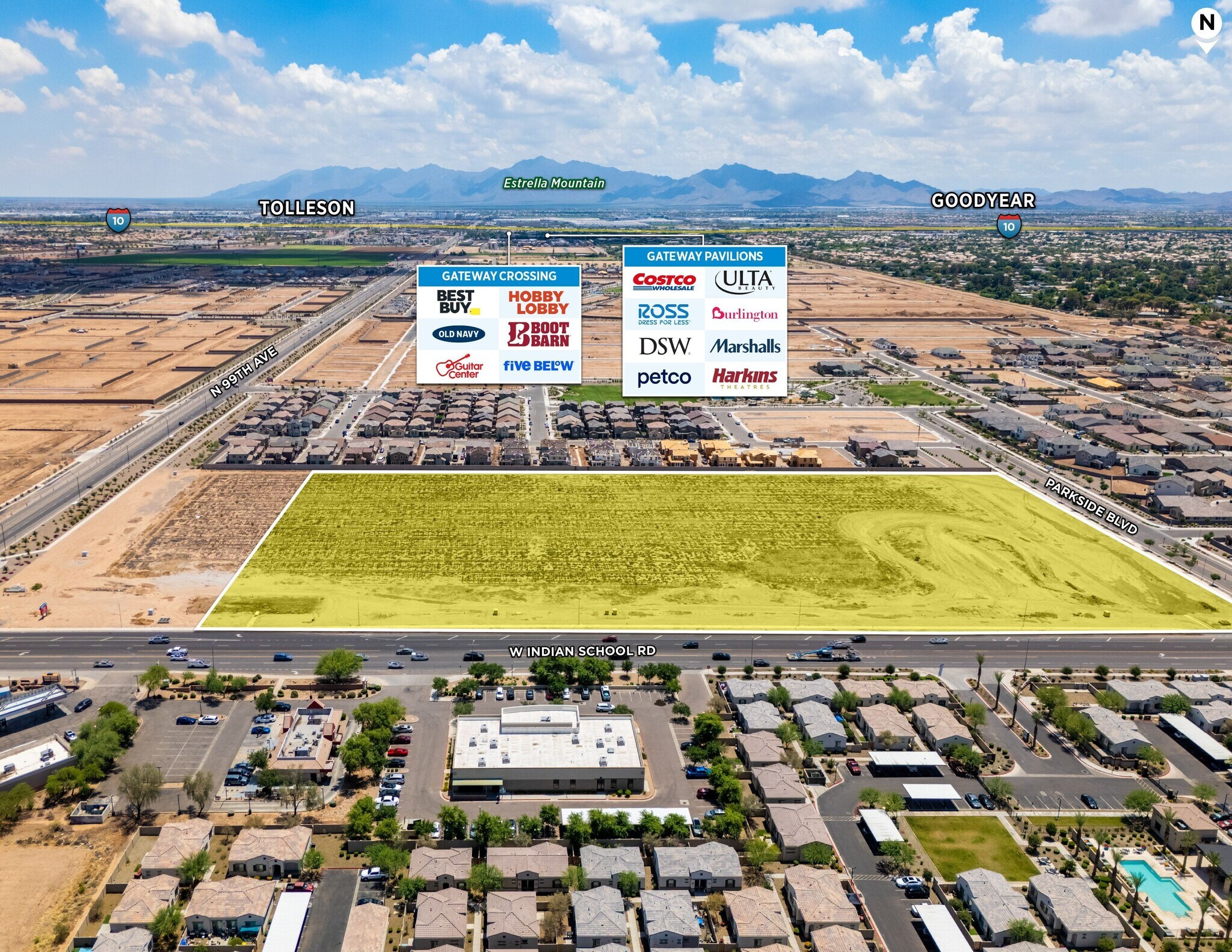SWC W Indian School Rd & N 99th Ave, Avondale, AZ à vendre Photo principale– Image 1 sur 3